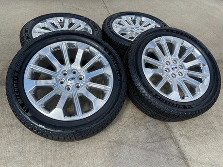 22" Ford F-150 King Ranch LIMITED OEM rims wheels 10349 Expedition NEW MICHELIN Texas Truck Tire