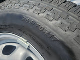 17" Ford F-150 OEM rims wheels 3857 tires steel 2020 2021 2022 2023 2024 2025 Texas Truck Tire