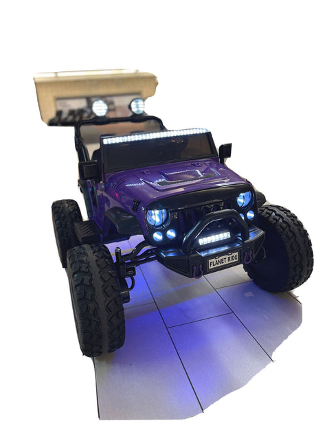 Monster jeep sx1719 with parent control 4x4 rubber tire - brand new model