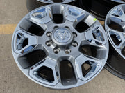 20" Dodge Ram 2500 3500 LARAMIE OEM 2562 CHROME wheels rims NEW Texas Truck Tire
