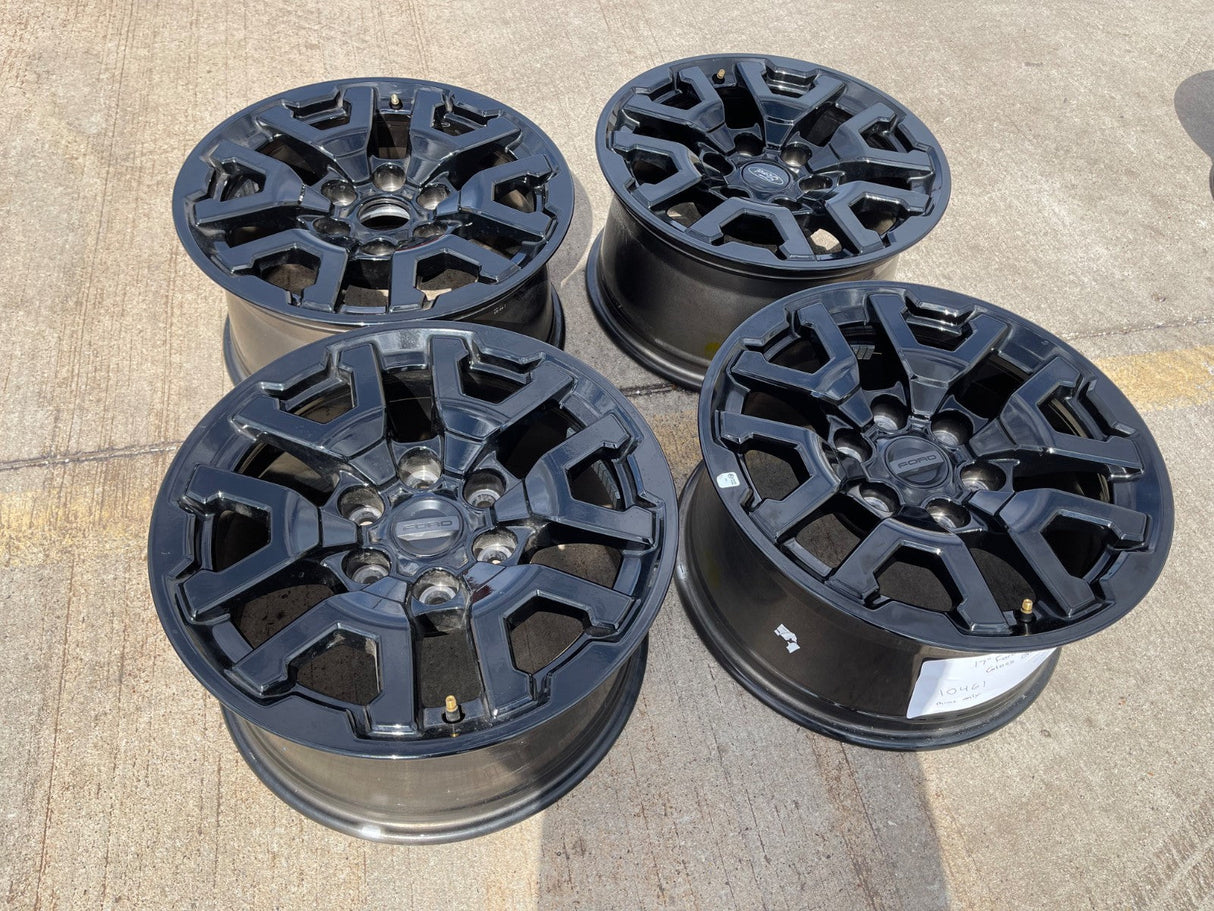 (4) 17" Ford F-150 Raptor OEM 10461 rims wheels 2022 2023 2024 2025 2026 NEW Texas Truck Tire