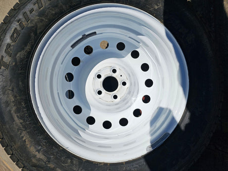 17" Ford Maverick Bronco Sport WHITE rims wheels 10415 OEM NEW BFG A/T Texas Truck Tire