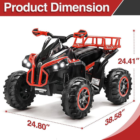 Electric Kids ATV Four Wheeler Cutrimoto for Children 3 to 7 Years Old - Perfect Gifts for Boys and Girls