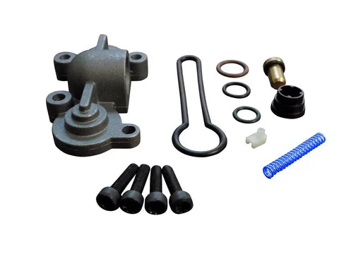 TruckTok 2003-2007 6.0L Ford F250 F350 F450 F550 Powerstroke Engine Fuel Pressure Regulator Blue Spring Kit