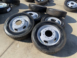 19.5" Ford F-450 Dually F-550 rims wheels RAM 4500 OEM 10x225 2024 2025 2026 NEW Texas Truck Tire