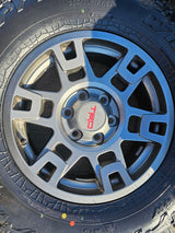 17" Toyota Tacoma 4Runner OEM wheels rims GRAY 75167 TRD FJ FALKEN A/T4 NEW Texas Truck Tire
