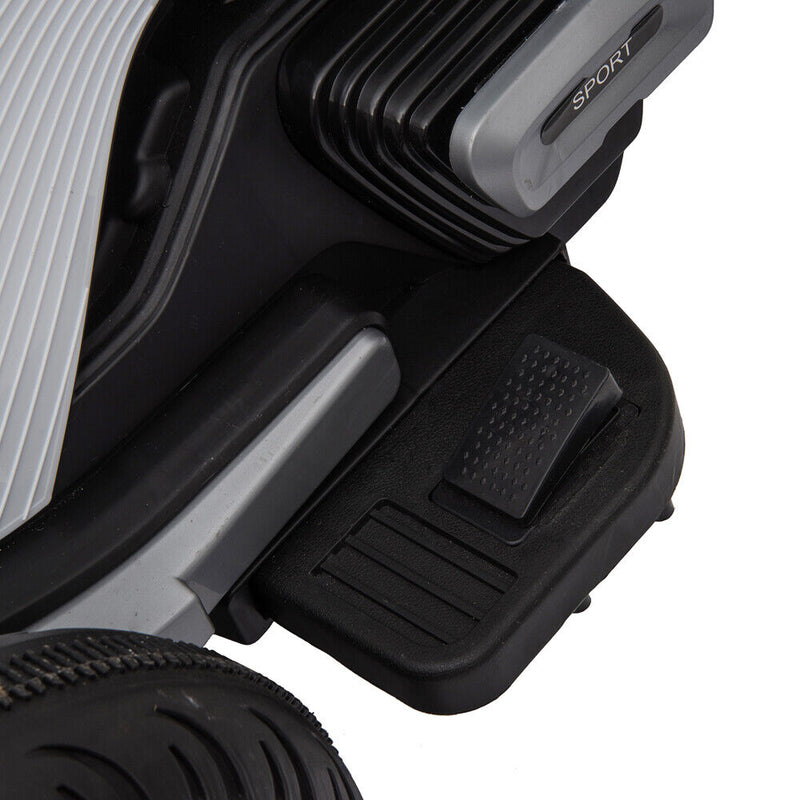 3-Wheel Double Drive Electric Motorcycle for Kids in White