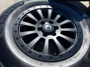 (5) 18" INEOS Grenadier OEM Black wheels rims tires beadlock 2024 2025 2026 NEW Texas Truck Tire