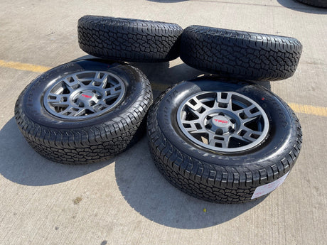 17" Toyota Tacoma 4Runner OEM wheels rims gray 75167 TRD FJ tires BFG NEW Texas Truck Tire