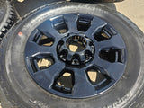 20" Ford F-250 F-350 Tremor OEM Black 10101 rims wheels tires NEW Texas Truck Tire