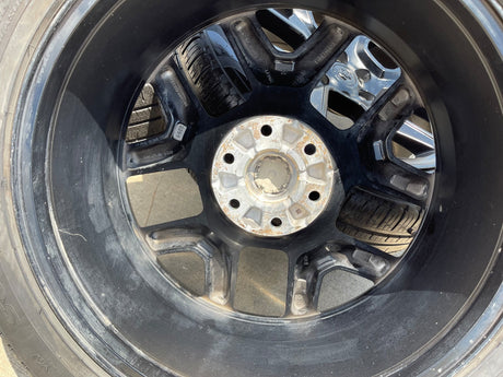 22" Dodge Ram 1500 OEM LIMITED Laramie wheels rims black 2725 2684 PIRELLI Texas Truck Tire