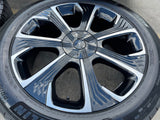 21" Lincoln Nautilus Black Label OEM 10563 rims wheels 2025 2026 NEW MICHELIN Texas Truck Tire