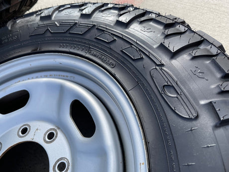 17" Ford F-250 F-350 OEM 3828 wheels rims tires NITRO GRAPLER M/T 33" Texas Truck Tire