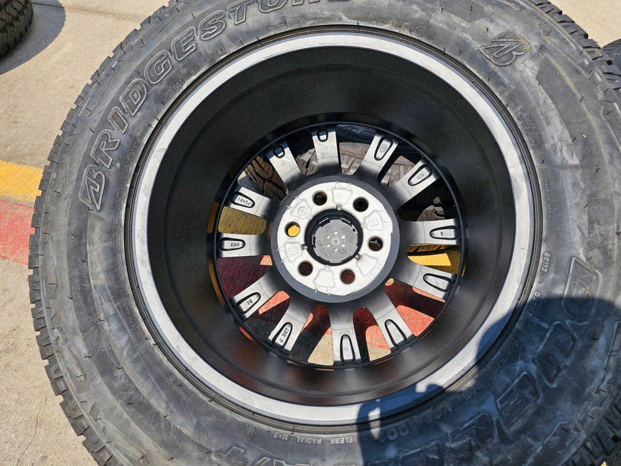 18" Toyota Land Cruiser OEM 95953 wheels rims BLACK Tundra Sequoia A/T NEW Texas Truck Tire