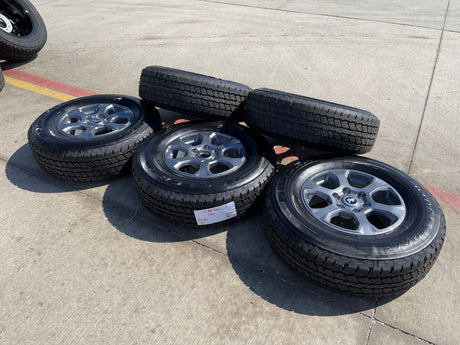 17" Ford Bronco HERITAGE wheels rims OEM tires NEW 10384 NEW Texas Truck Tire