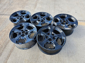 17" Jeep Wrangler Gladiator Rubicon OEM 9236 wheels rims 2021 2022 2023 2024 NEW Texas Truck Tire