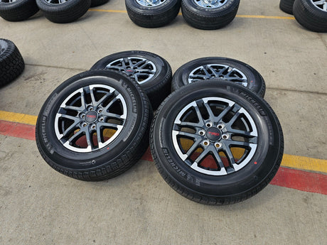 18" Toyota Tacoma TRD OEM black wheels rims tires 2024 2025 NEW Texas Truck Tire