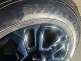 20" GMC Sierra Chevy 2500 OEM 5957 BLACK DIAMOND wheels rims 2024 2025 GOODYEAR Texas Truck Tire