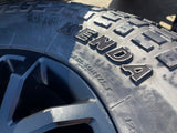 17" Ford F-150 Raptor OEM 10115 rims wheels tires KENDA R/T 37" Texas Truck Tire