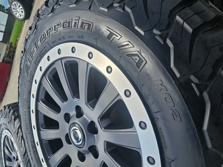 (5) 18" INEOS Grenadier OEM wheels rims beadlock 2023 2024 2025 2026 NEW BFG Texas Truck Tire