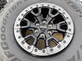 17" Ford F-150 Raptor Bronco R OEM BEADLOCK 51222 rims wheels 2025 2026 NEW 37" Texas Truck Tire