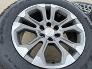 20" Chevy Tahoe Silverado OEM 14090 95417 wheels rims tires GOODYEAR A/T Texas Truck Tire