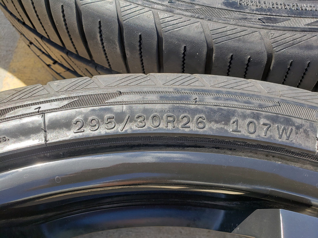 (1) 26x10 KOKO Koture wheel rim tire 6x135 F-150 Expedition spare 6x135 Texas Truck Tire