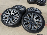 24" GMC Yukon Sierra DENALI OEM wheels rims tires 2023 2024 2025 2026 2027 NEW Texas Truck Tire