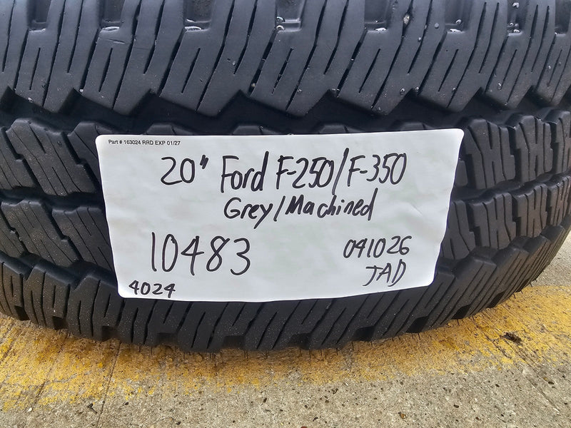 20" Ford F-250 F-350 OEM LIMITED Platinum wheel 10302 10483 rim 2024 2025 2026 Texas Truck Tire
