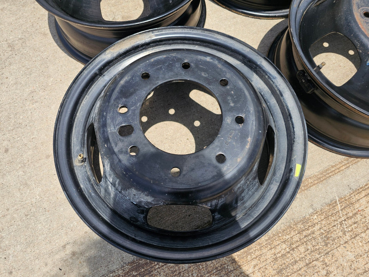 17" Dodge Ram 3500 Dually Laramie 8x200 wheels rims 2703 2704 OEM Texas Truck Tire