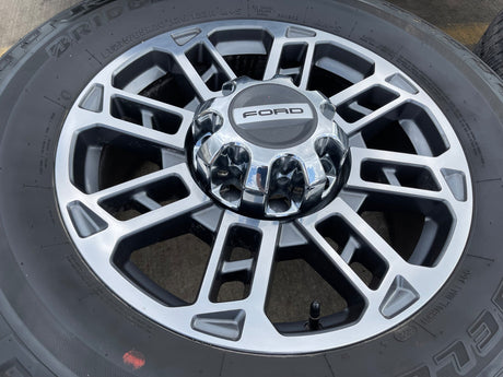 20" Ford F-250 F-350 OEM 10302 10483 LIMITED wheels rims 2024 2025 2026 Texas Truck Tire