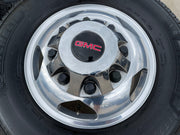 17" Chevy Silverado GMC Sierra 3500 Dually rims wheels OEM 5519 5520 MICHELIN Texas Truck Tire