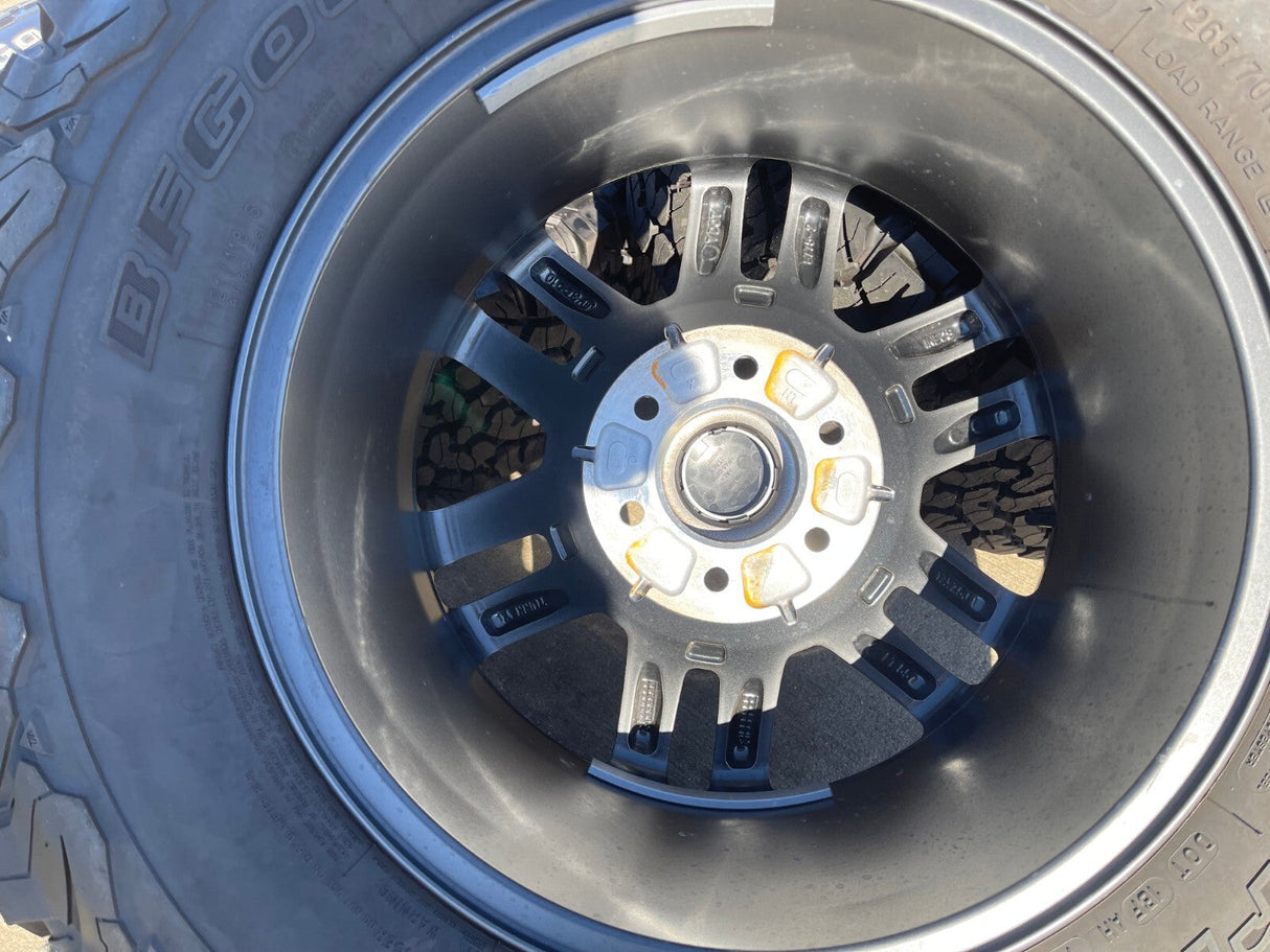 17" INEOS Grenadier OEM wheels rims tires 2023 2024 2025 2026 NEW BFG Texas Truck Tire