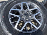 18" Jeep Wrangler Grand Cherokee Gladiator OEM 9331 wheels rims 2025 2026 NEW Texas Truck Tire