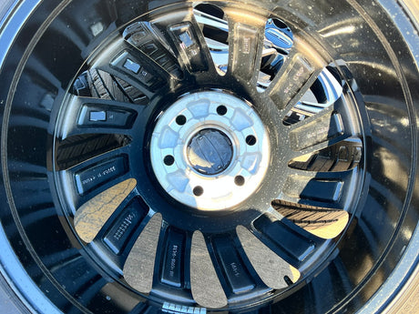 22" Lincoln Navigator OEM 10666 rims wheels BLACK LABEL 2025 2026 MICHELIN NEW Texas Truck Tire