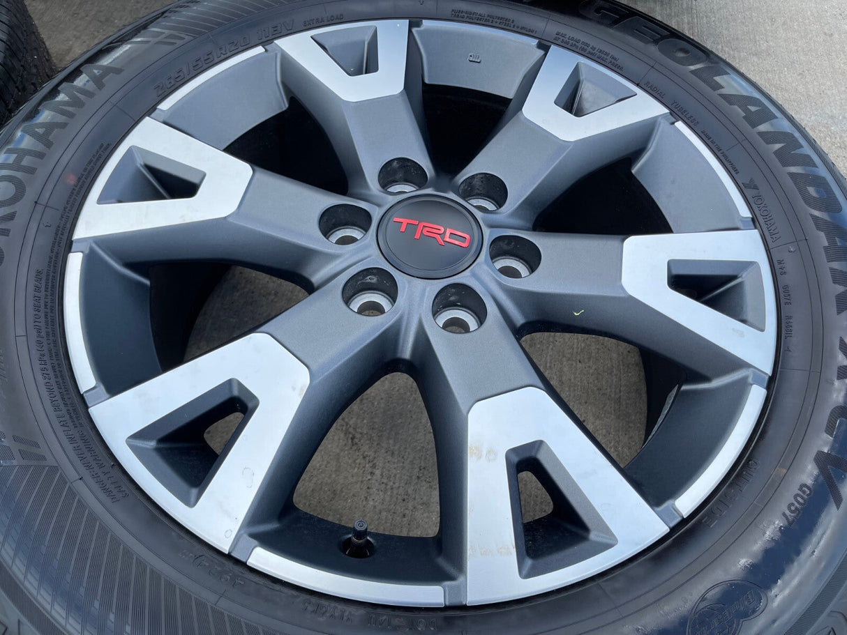 20" Toyota 4Runner TRD OEM 94198 wheels rims Tundra Sequoia 2025 2026 NEW Texas Truck Tire