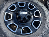 20" Ford F-250 F-350 OEM 10486 Lariat wheels rims 2024 2025 2026 TOYO 35" Texas Truck Tire