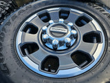 18" Ford F-250 F-350 OEM TREMOR rims wheels 10482 R/T 35" 2024 2025 2026 NEW Texas Truck Tire
