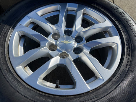 18" Chevy Silverado Suburban Tahoe OEM 5912 wheels rims GMC Yukon Sierra GENERAL Texas Truck Tire
