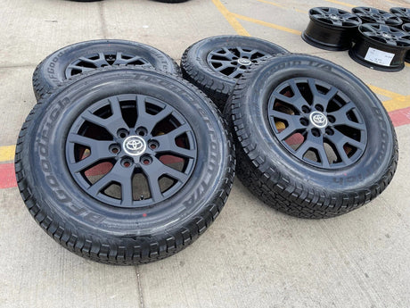 17" Toyota Tacoma 4Runner TRD OEM 10637 94254 wheels rims 2025 2026 NEW BFG Texas Truck Tire