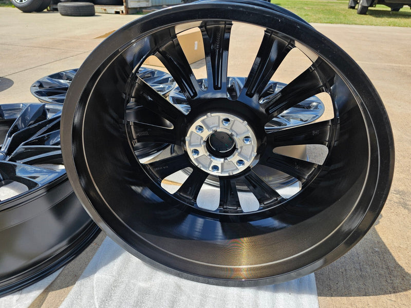 24" Cadillac Escalade V OEM ONYX wheel rim 2022 2023 2024 2025 2026 Texas Truck Tire