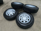 17" Ford F-150 OEM rims wheels 3857 tires steel 2023 2024 2025 2026 MICHELIN NEW Texas Truck Tire