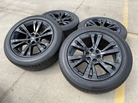 22" Ford F-150 LIMITED OEM rims wheels 10264 black Expedition NEW Texas Truck Tire