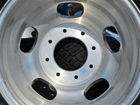 17" Ford F-350 Dually OEM 10477 10478 rims wheels Michelin A/T2 NEW Texas Truck Tire