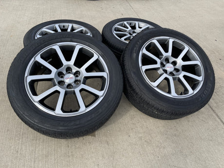 20" Chevy Colorado Blazer GMC Canyon Acadia XT6 XT5 OEM 5793 wheels rims tires Texas Truck Tire