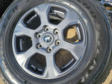 17" Ford Bronco Big Bend wheels rims 10384 OEM Ranger 2024 2025 2026 GOODYEAR Texas Truck Tire