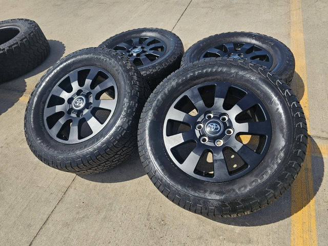18" Toyota Land Cruiser OEM wheels rims 95952 Tundra Sequoia 2024 2025 2026 BFG Texas Truck Tire