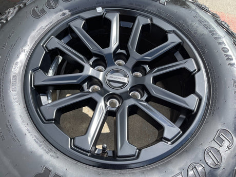 17" Ford F-150 Raptor OEM 10611 rims wheels Bronco 2025 2026 NEW GOODYEAR 33" Texas Truck Tire