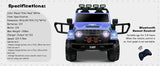 Kids Electric 12V Ride-On Jeep Truck with Remote Control and Powerful Battery