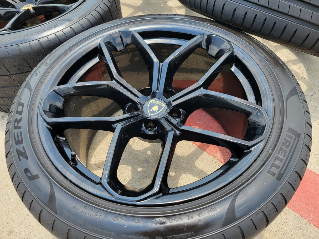 19" Lamborghini Huracan LP580 OEM wheels rims tires OE Kari Texas Truck Tire